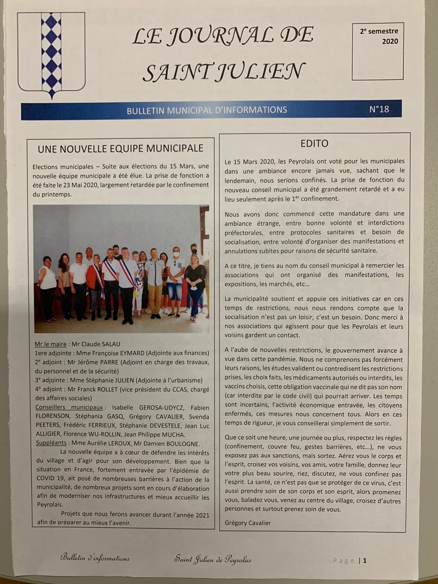 Bulletin N°18 Image